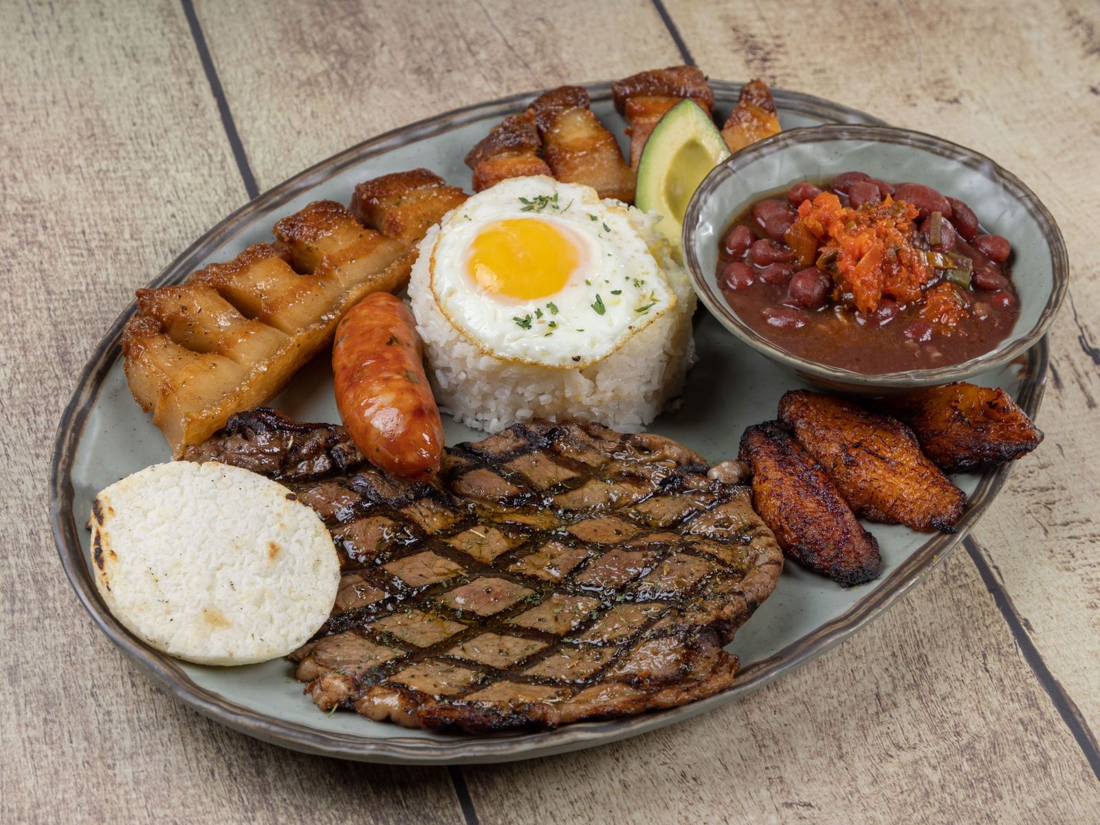Order Bandeja Paisa food online from Brisas Colombianas North Plainfield store, North Plainfield on bringmethat.com