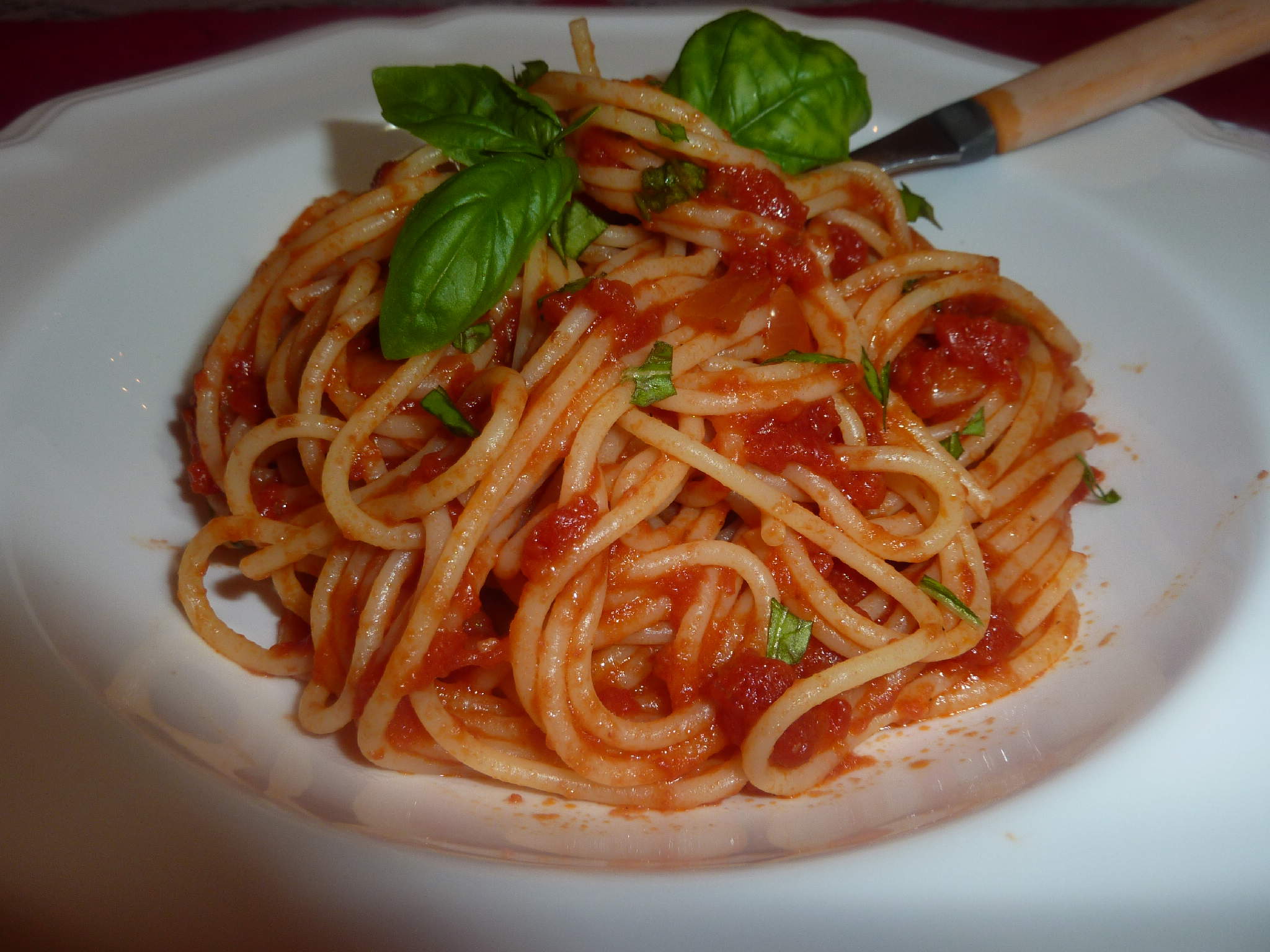 Order Spaghetti with Marinara Sauce food online from Pizza Express store, Clinton on bringmethat.com