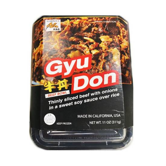 Order Komenoya Gyu Don Beef Bowl food online from IV Deli Mart store, Goleta on bringmethat.com