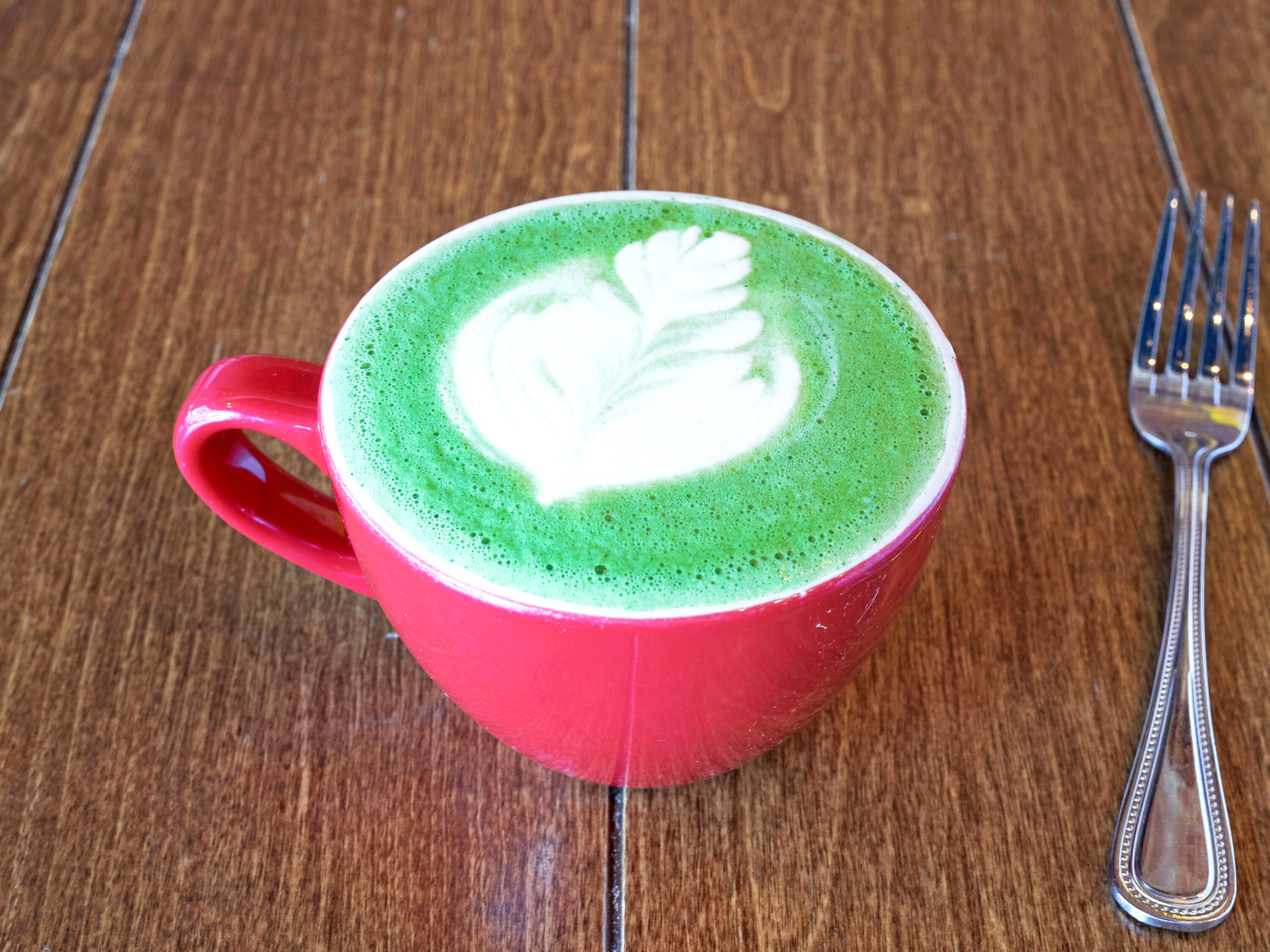 Order Matcha Latte food online from Press Coffee + Crepes store, Graham on bringmethat.com