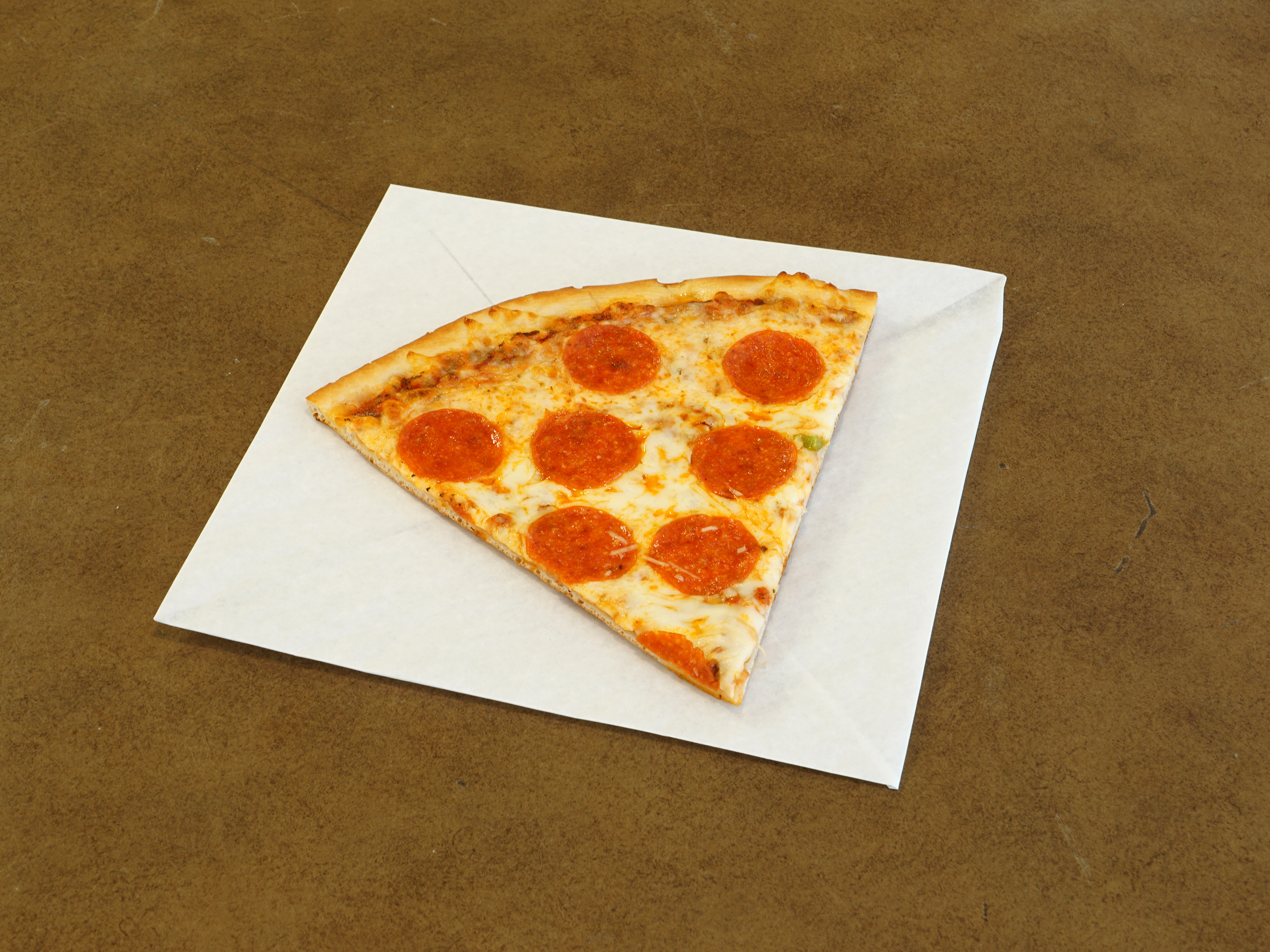 Order 1 Topping Pizza Slice food online from Tommie Pizza store, Saint Paul on bringmethat.com