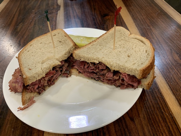 Order Pastrami Sandwich food online from Silver Spoon Diner store, Queens on bringmethat.com