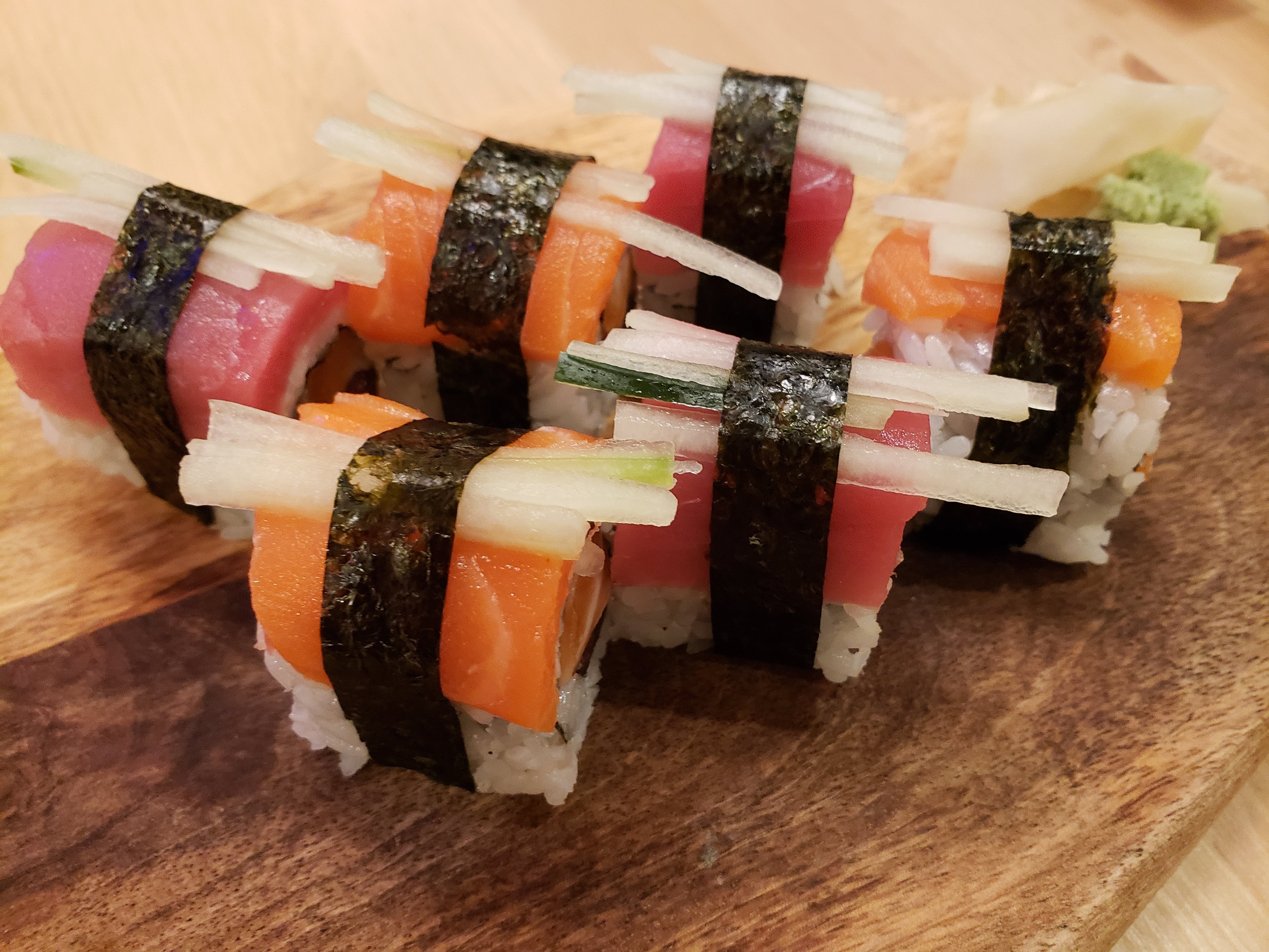 Order Barbara Up Special Roll food online from Nikko Sushi store, Arlington Heights on bringmethat.com