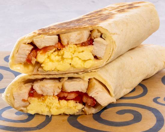 Order Santa Fe Roly Poly Breakfast Wrap food online from Roly Poly store, Dallas on bringmethat.com