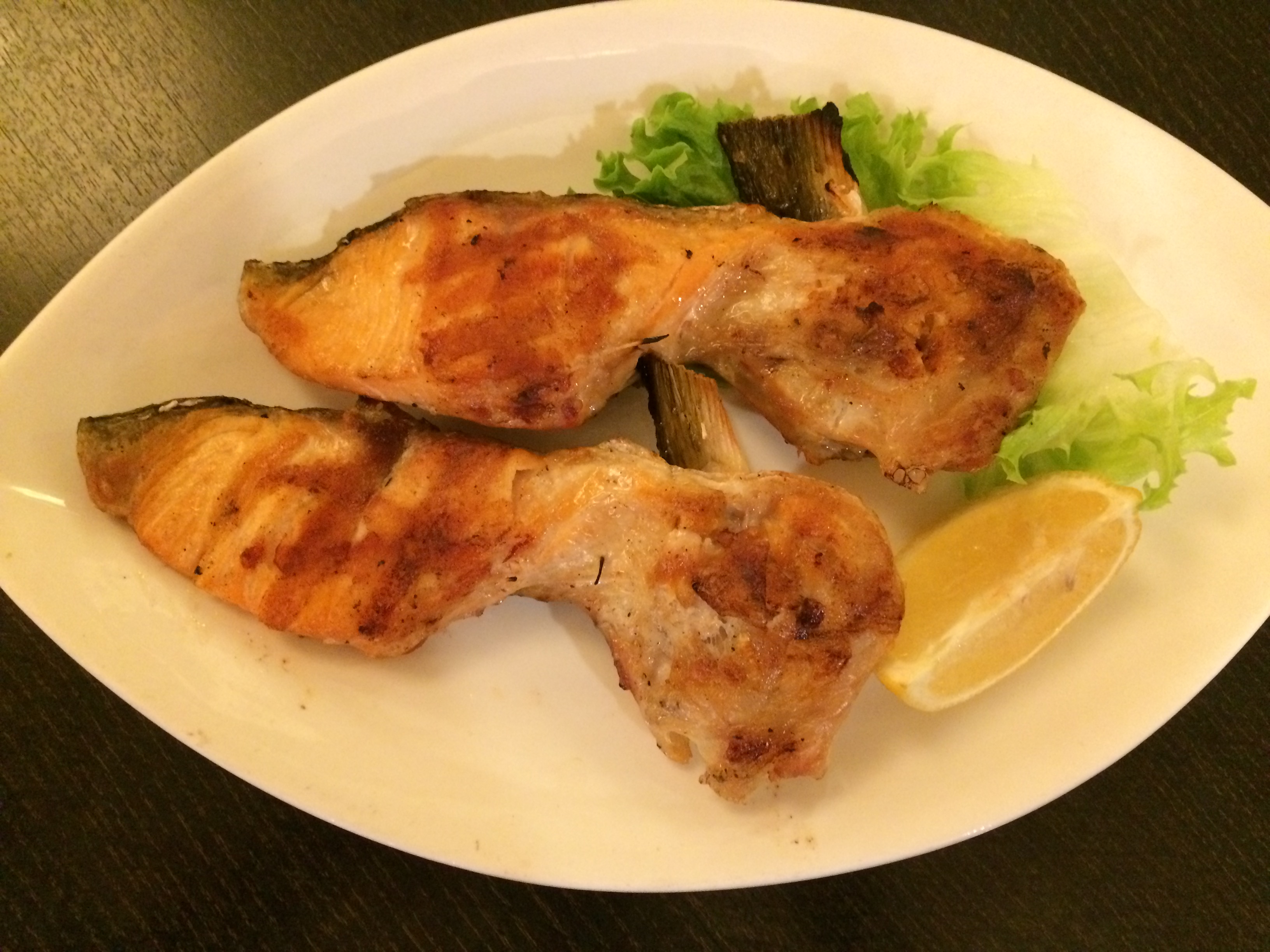 Order Salmon Kama food online from Azuma Japanese Cuisine store, Cupertino on bringmethat.com