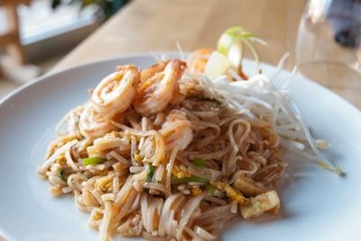 Order PAD THAI food online from Kin sushi & thai cuisine store, Chicago on bringmethat.com