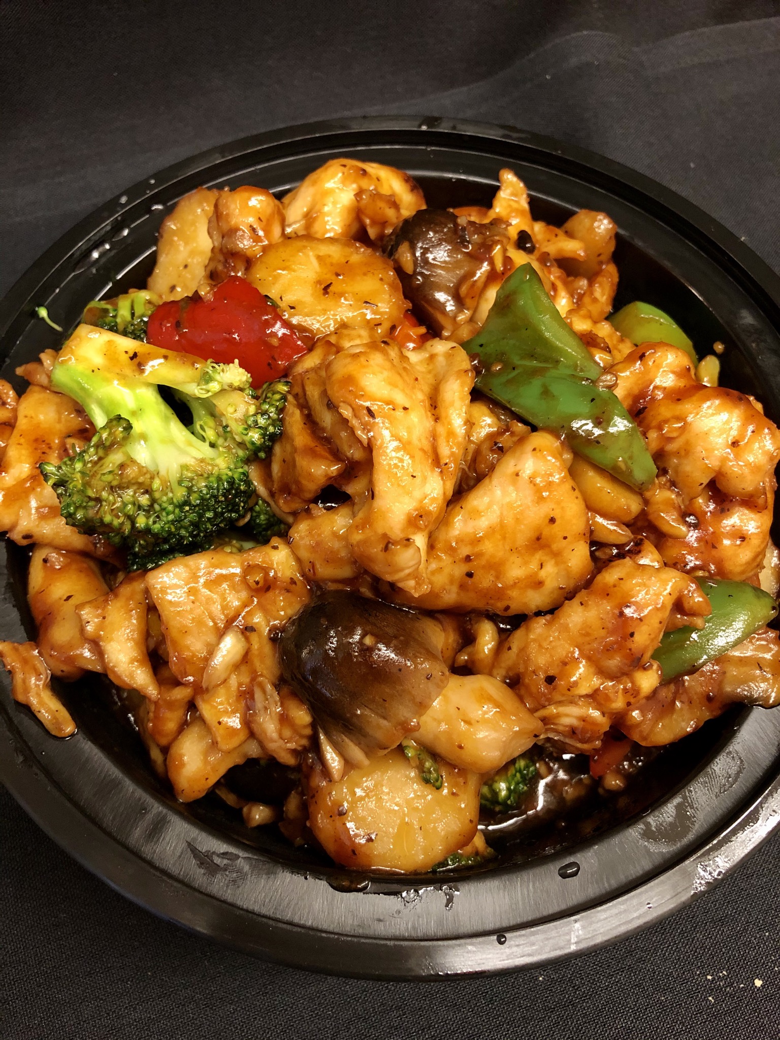 Order Hunan Chicken Dinner food online from Pepper Asian Bistro II store, Denver on bringmethat.com