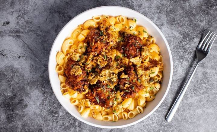 Order Double Buffalo Mac food online from Fork’D Mac And Cheese store, Lakewood on bringmethat.com