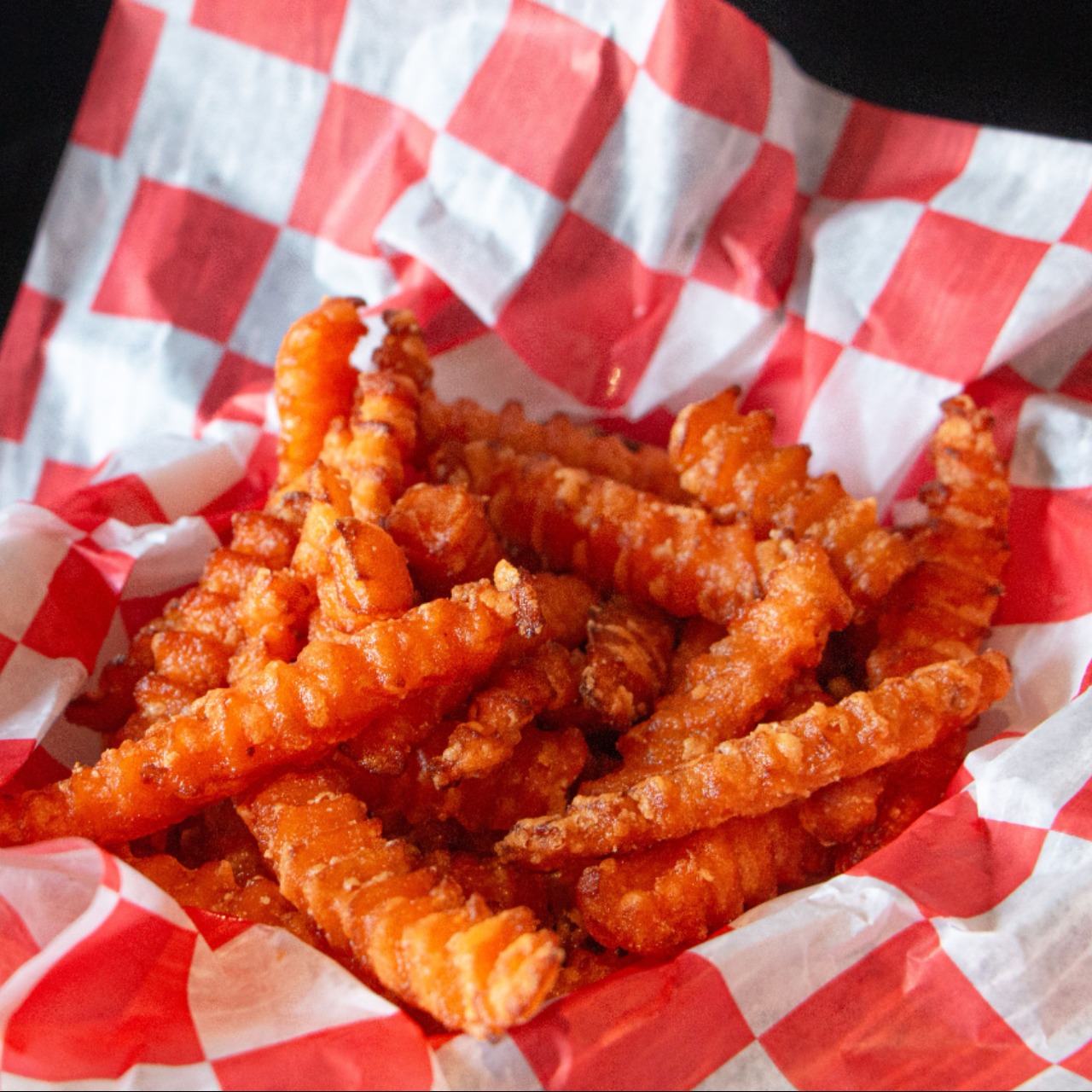 Order Sweet Potato Fries food online from Baby Got Mac store, Chicago on bringmethat.com