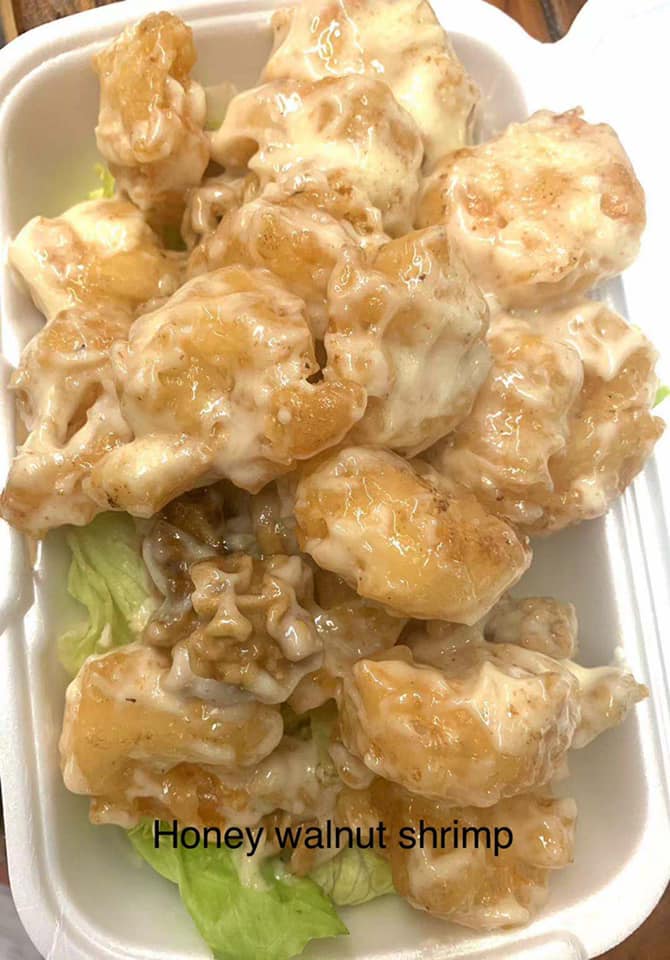 Order Shrimp with Honey Walnut food online from Dragon Garden Restaurant store, Dinuba on bringmethat.com
