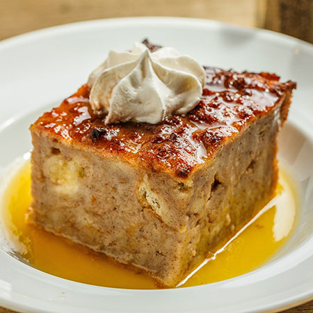 Order Bread Pudding food online from T.P. Crockmiers store, Mobile on bringmethat.com