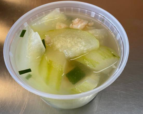 Order Bottle Gourd Soup (Canh Bí Đao) food online from Que Huong Fast Food store, San Jose on bringmethat.com