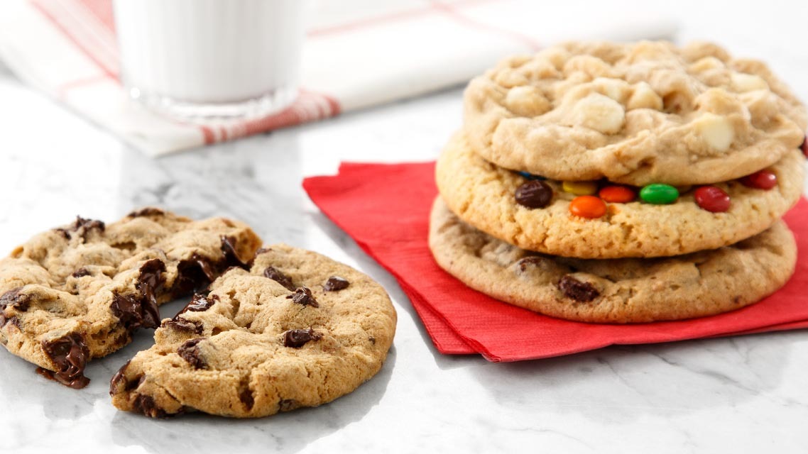 Order Regular Cookie (Single) food online from Mrs Fields Cookies store, Santa Clara on bringmethat.com