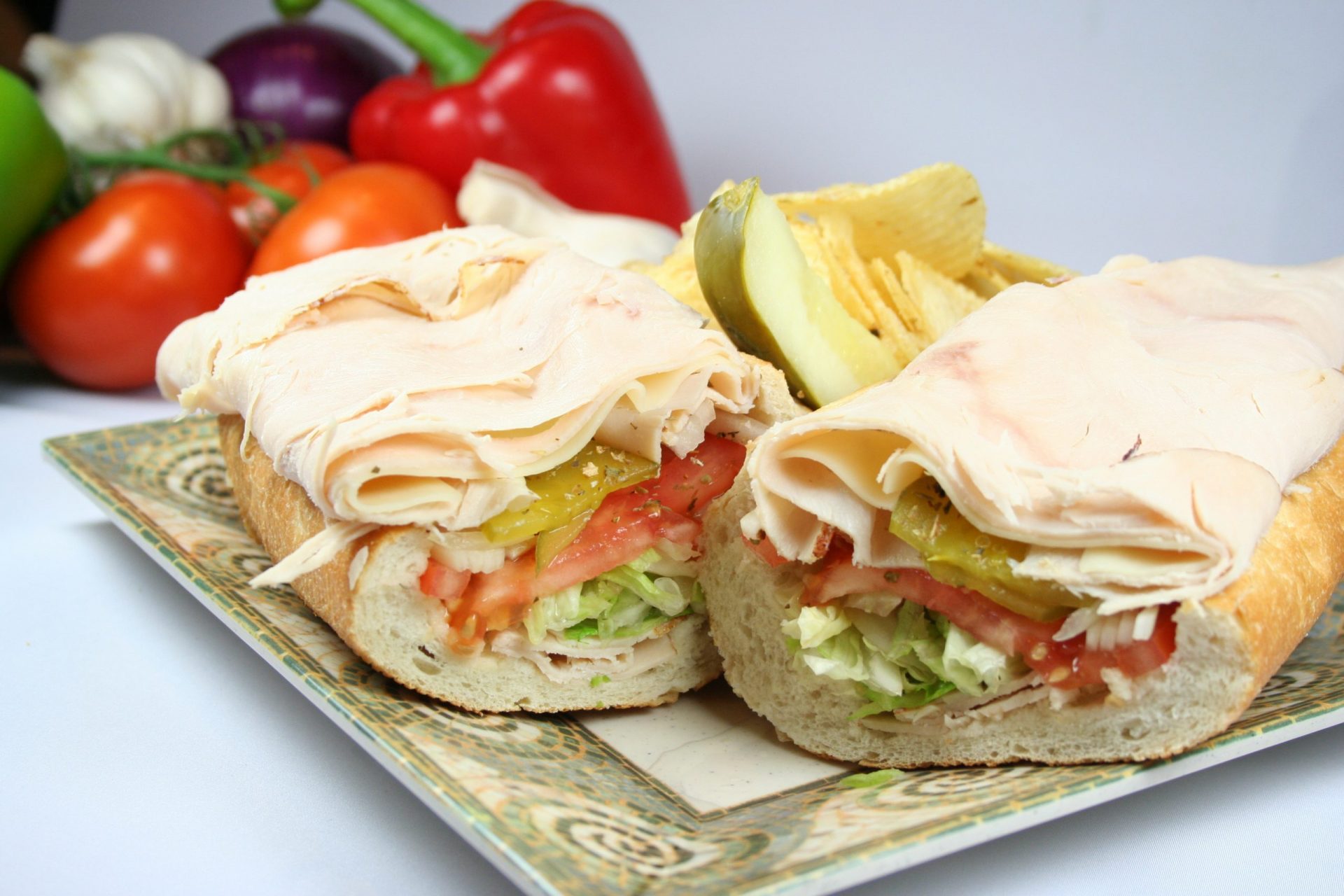 Order Turkey Sub food online from Grotto Pizza store, Newark on bringmethat.com