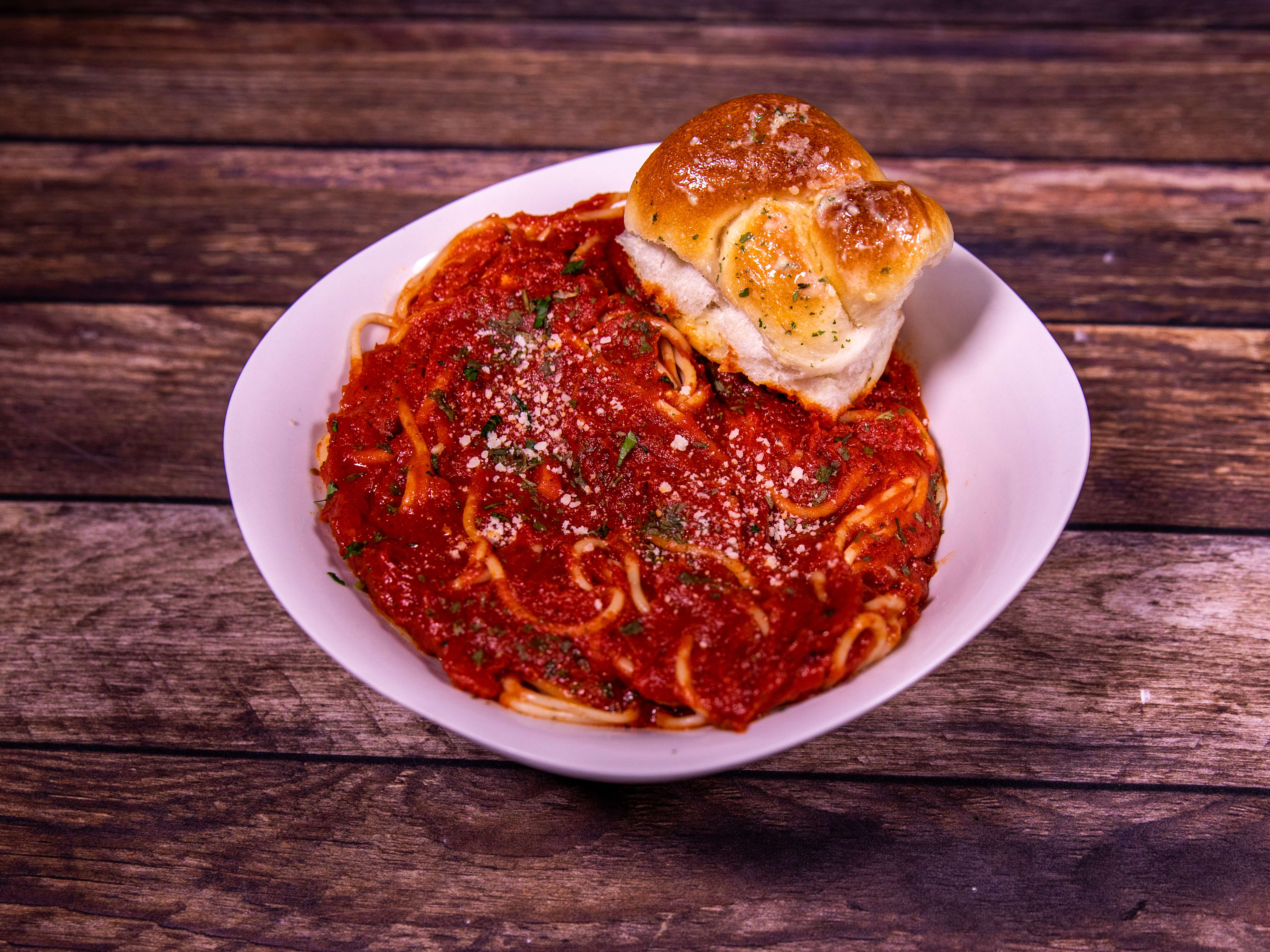 Order Spaghetti and Marinara food online from Brother's Pizza store, Grand Prairie on bringmethat.com