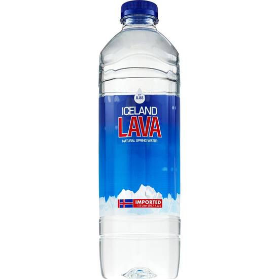 Order Iceland Lava Natural Spring Water, 1.5 LT food online from Cvs store, VINELAND on bringmethat.com