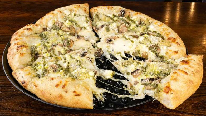 Order The Pesto Pirate Pizza food online from Union 15 store, Louisville on bringmethat.com