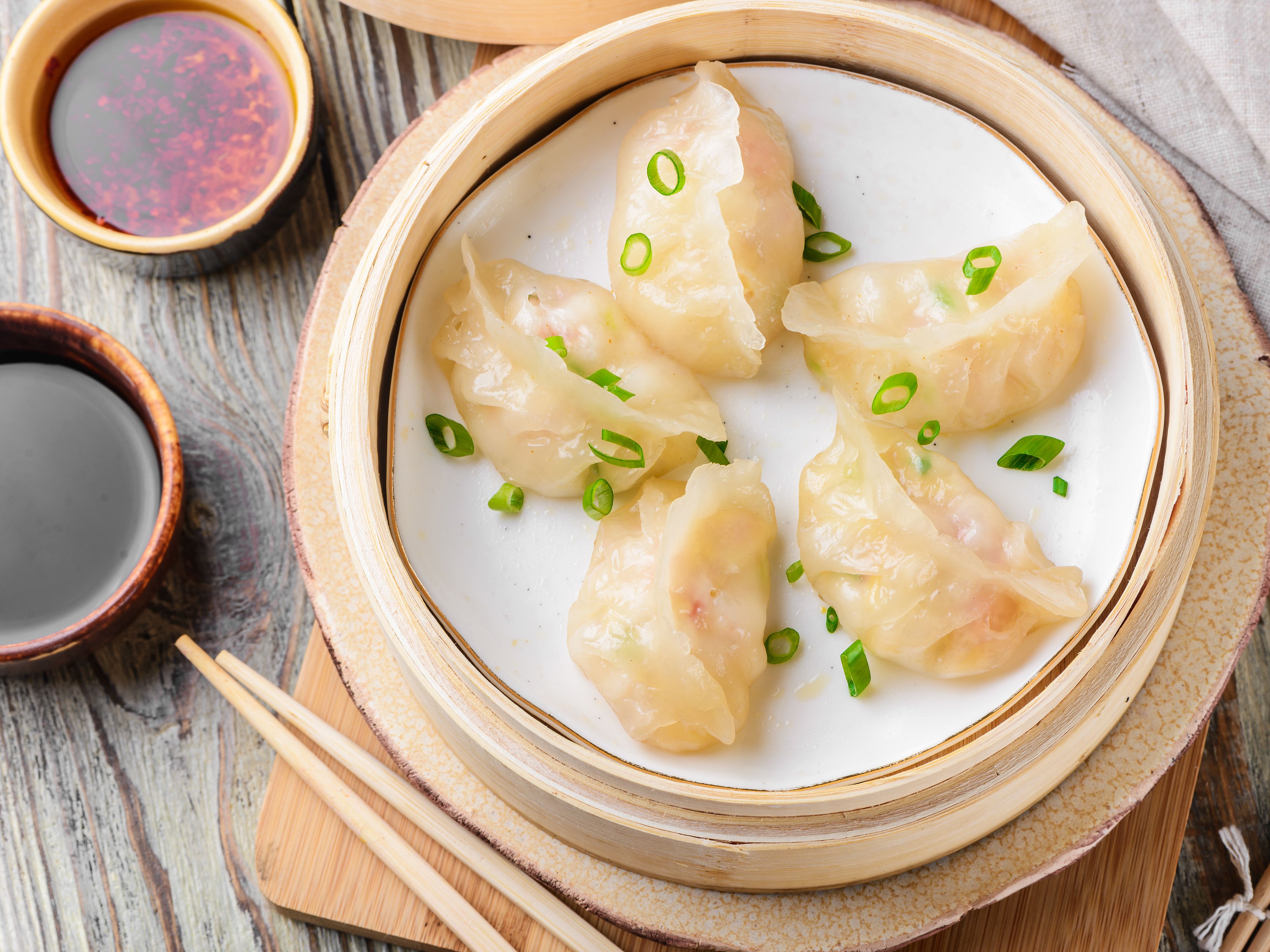 Order  Shrimp Dumpling food online from Asian Chao store, Yorktown Heights on bringmethat.com