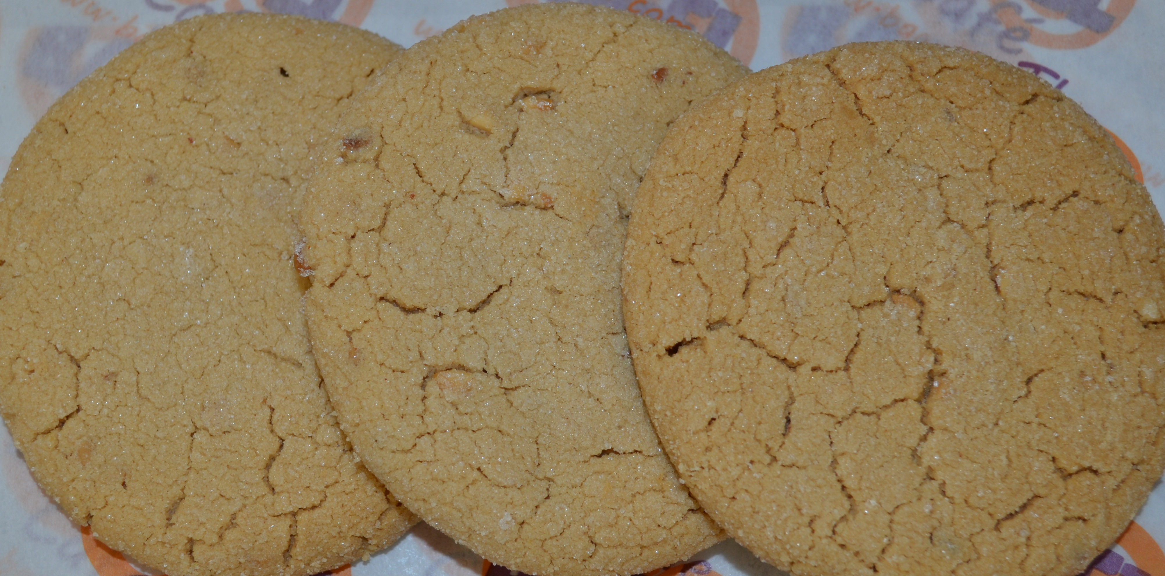 Order Peanut Butter Cookies-3 food online from Bagel Cafe store, Herndon on bringmethat.com