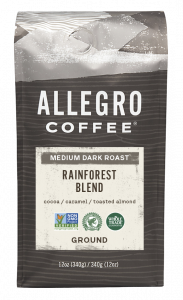 Order Rainforest Blend (12 oz.) food online from Allegro Coffee Company store, Oklahoma City on bringmethat.com