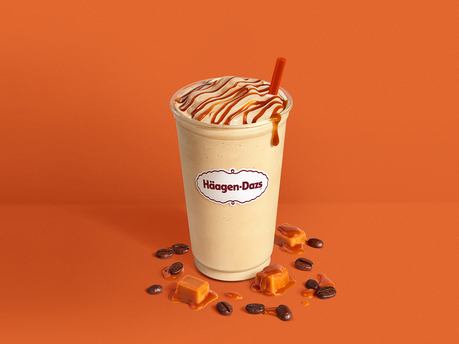 Order Dulce Frappe food online from Haagen Dazs store, Fullerton on bringmethat.com