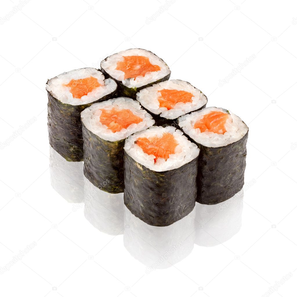 Order Salmon Roll food online from Teriyaki Express store, Gaithersburg on bringmethat.com