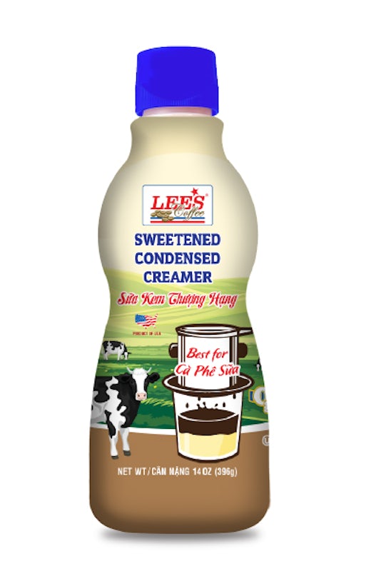 Order Lee's Condensed Milk Creamer Bottle 14 oz food online from Lee Sandwiches store, Peoria on bringmethat.com