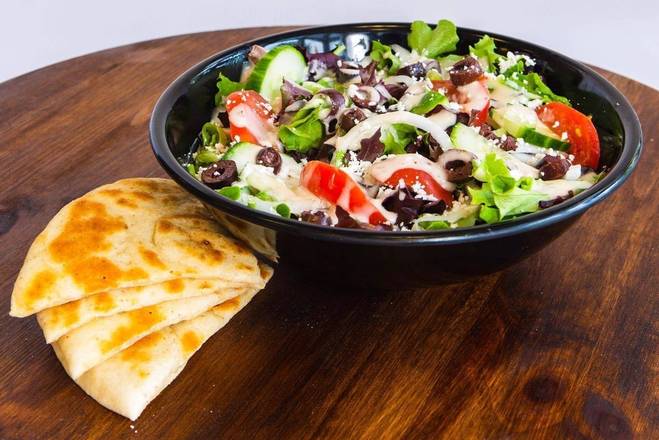 Order Greek Salad food online from Soulard Gyro store, St Louis on bringmethat.com