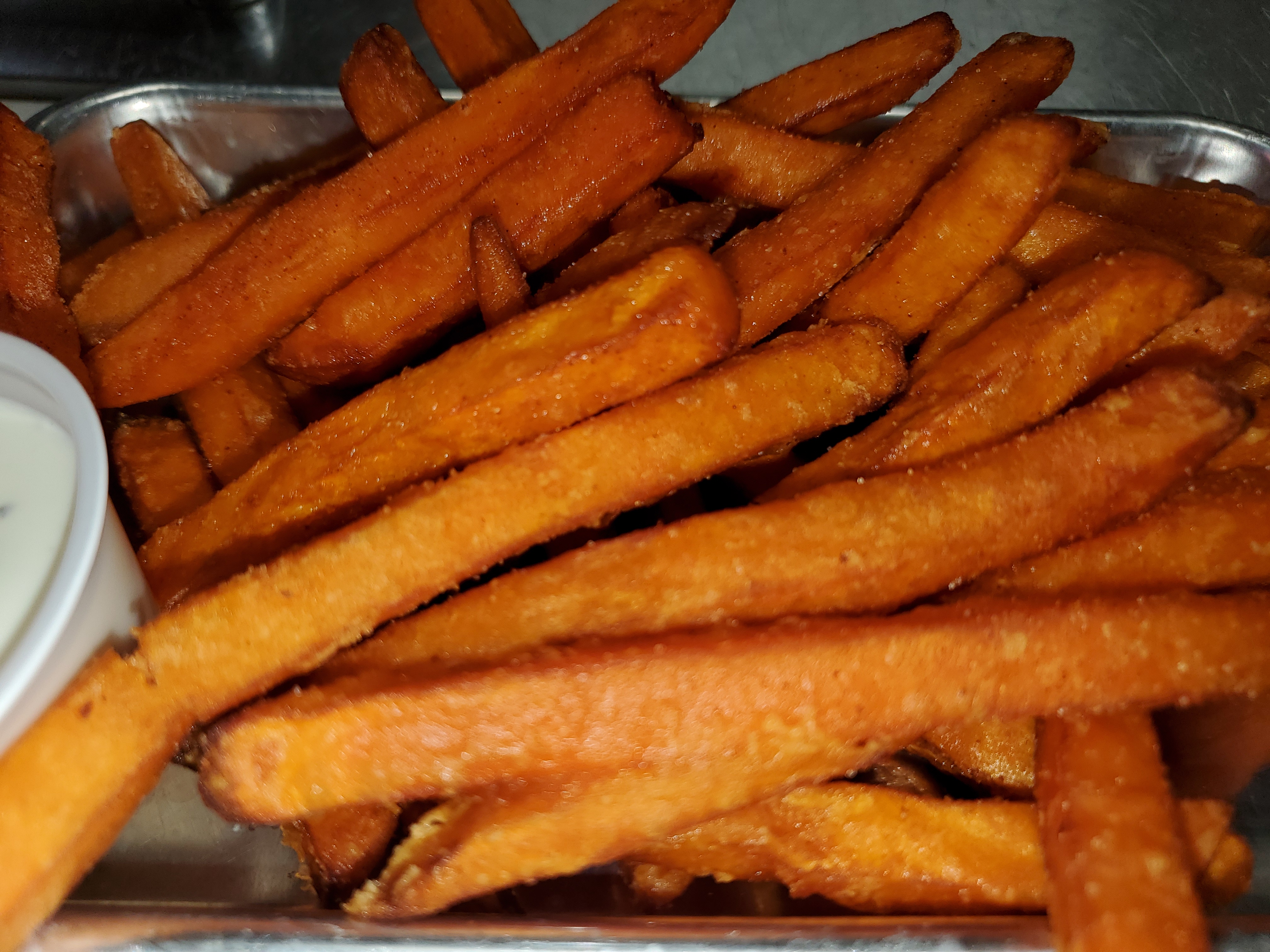 Order Sweet Potatoes Fries food online from Tonys Sports Bar store, Oceanside on bringmethat.com