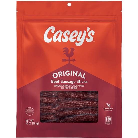 Order Casey's Original Beef Sausage Sticks 10oz food online from Casey store, Millstadt on bringmethat.com