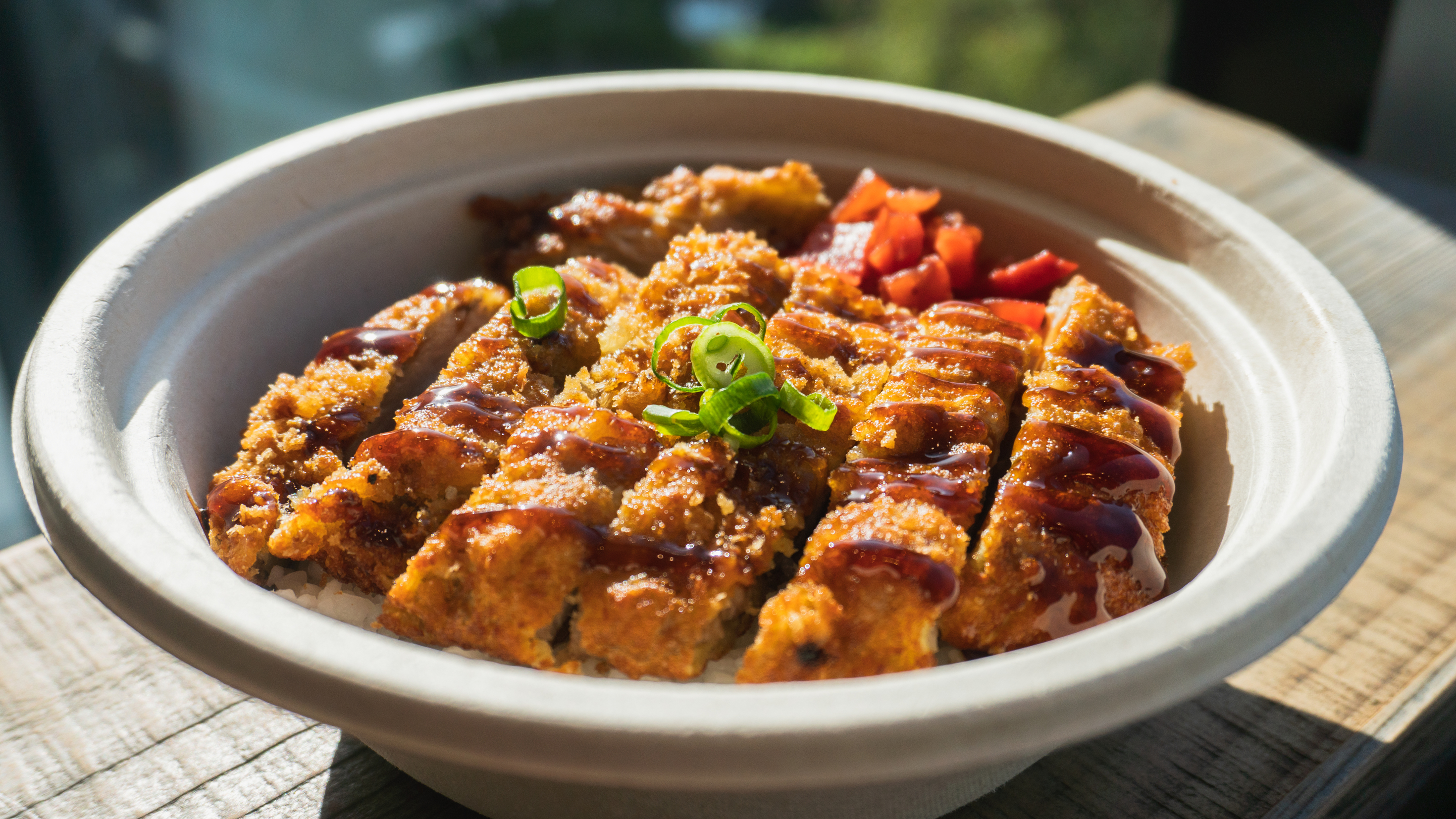 Order Chicken Katsu food online from Blue Whale Poke Bar & Grill store, San Mateo on bringmethat.com