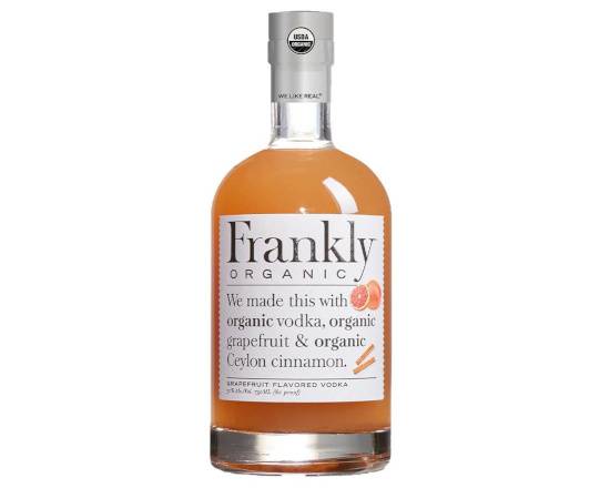 Order Frankly Organic, Grapefruit Vodka · 750 mL food online from House Of Wine store, New Rochelle on bringmethat.com