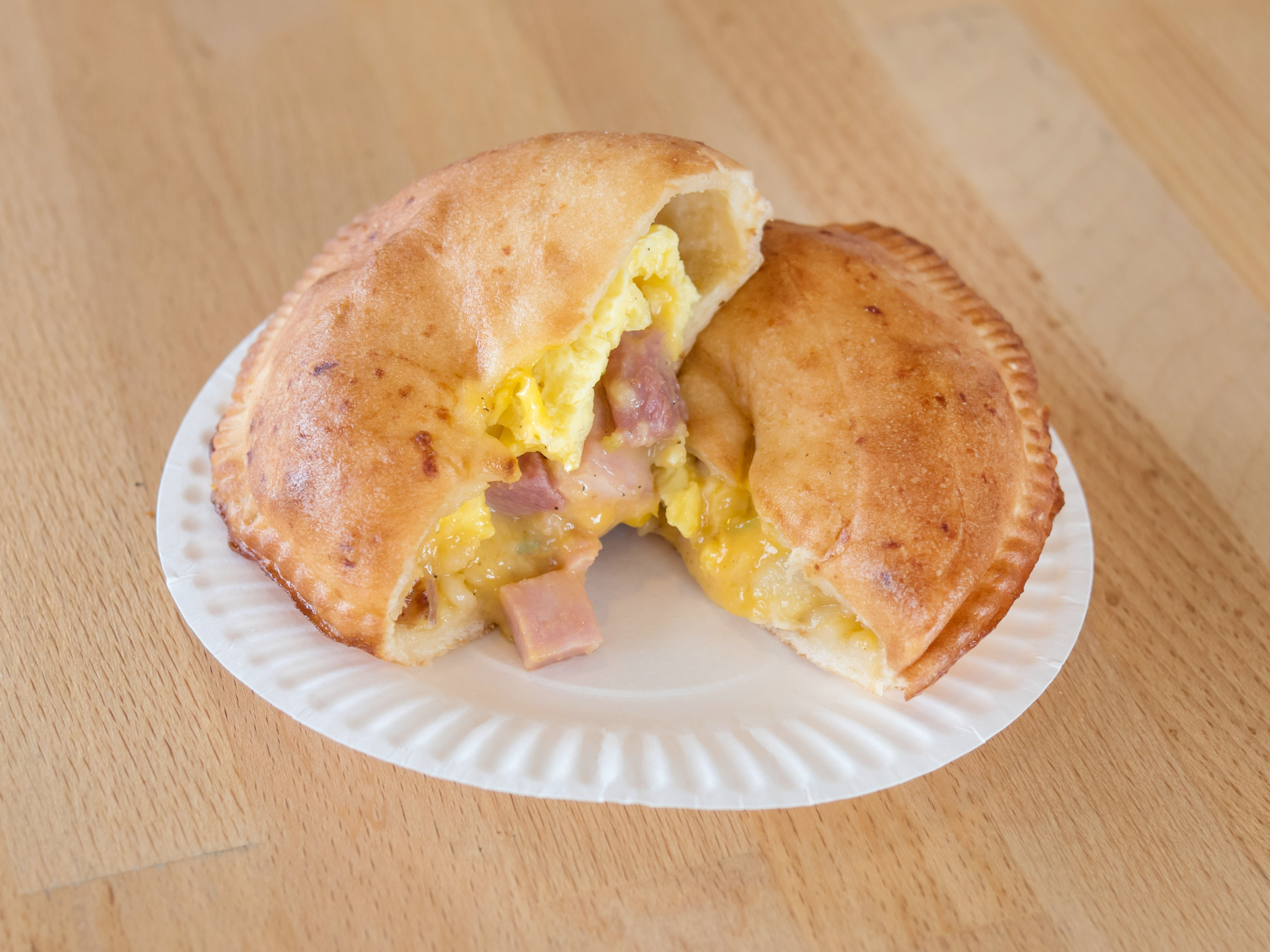 Order 8 oz. Brunch Mini-Calzones food online from Cupidone Coffee House store, Vancouver on bringmethat.com