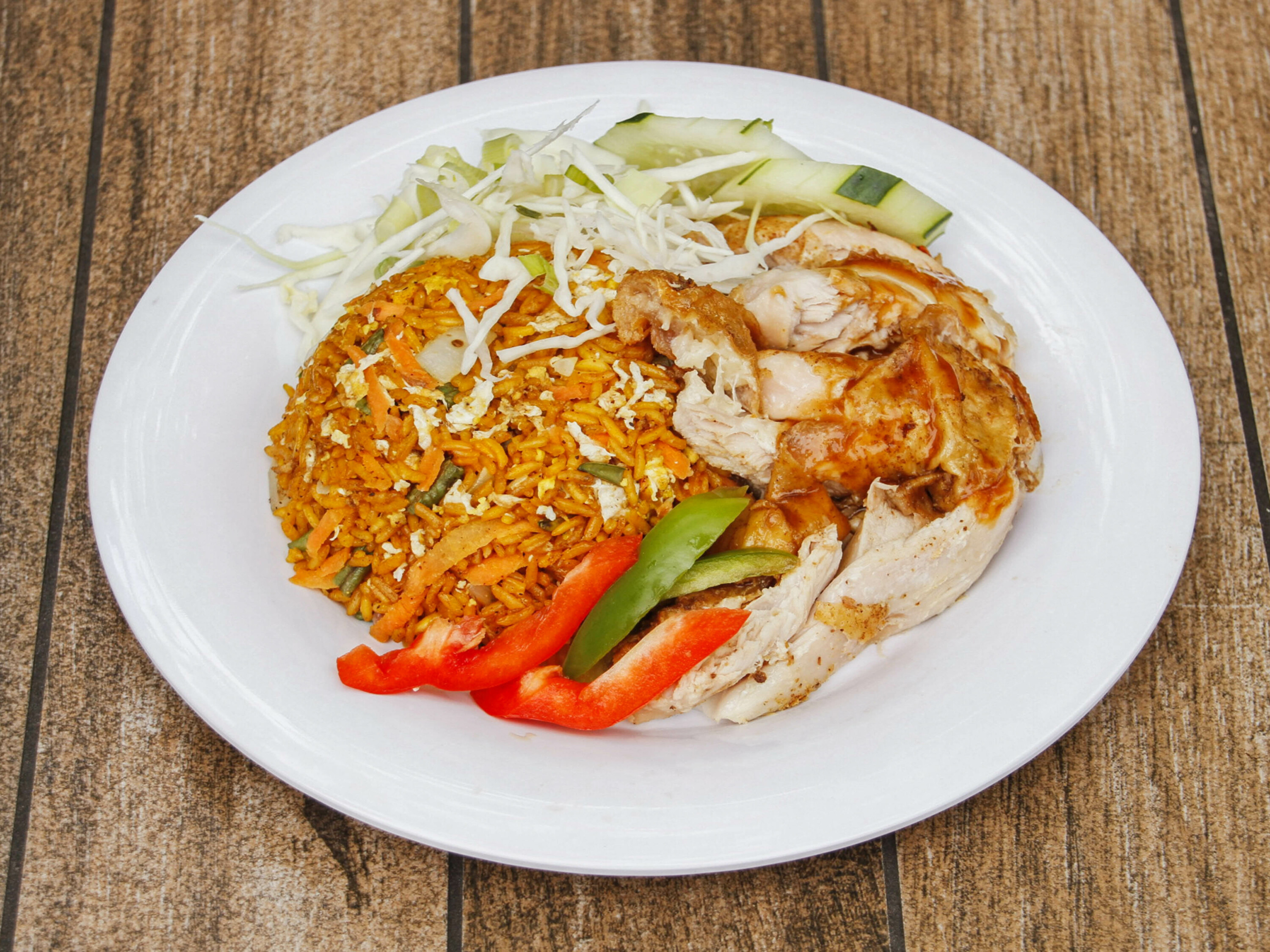 Order Chicken Fried Rice food online from Kaieteur Restaurant & Bakery store, Bronx on bringmethat.com
