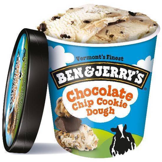 Order Ben & Jerry's Chocolate Chip Cookie Dough food online from Burgerim store, Riverside on bringmethat.com