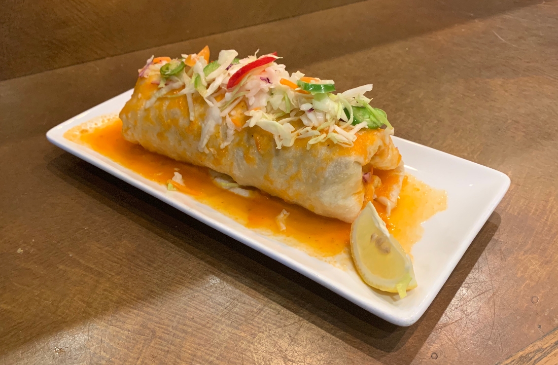 Order Grilled Fish Burrito food online from Andale Restaurant store, Los Gatos on bringmethat.com