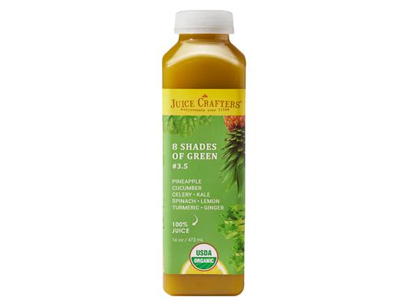 Order #3.5 - 8 Shades of Green food online from Juice Crafters store, Los Angeles on bringmethat.com