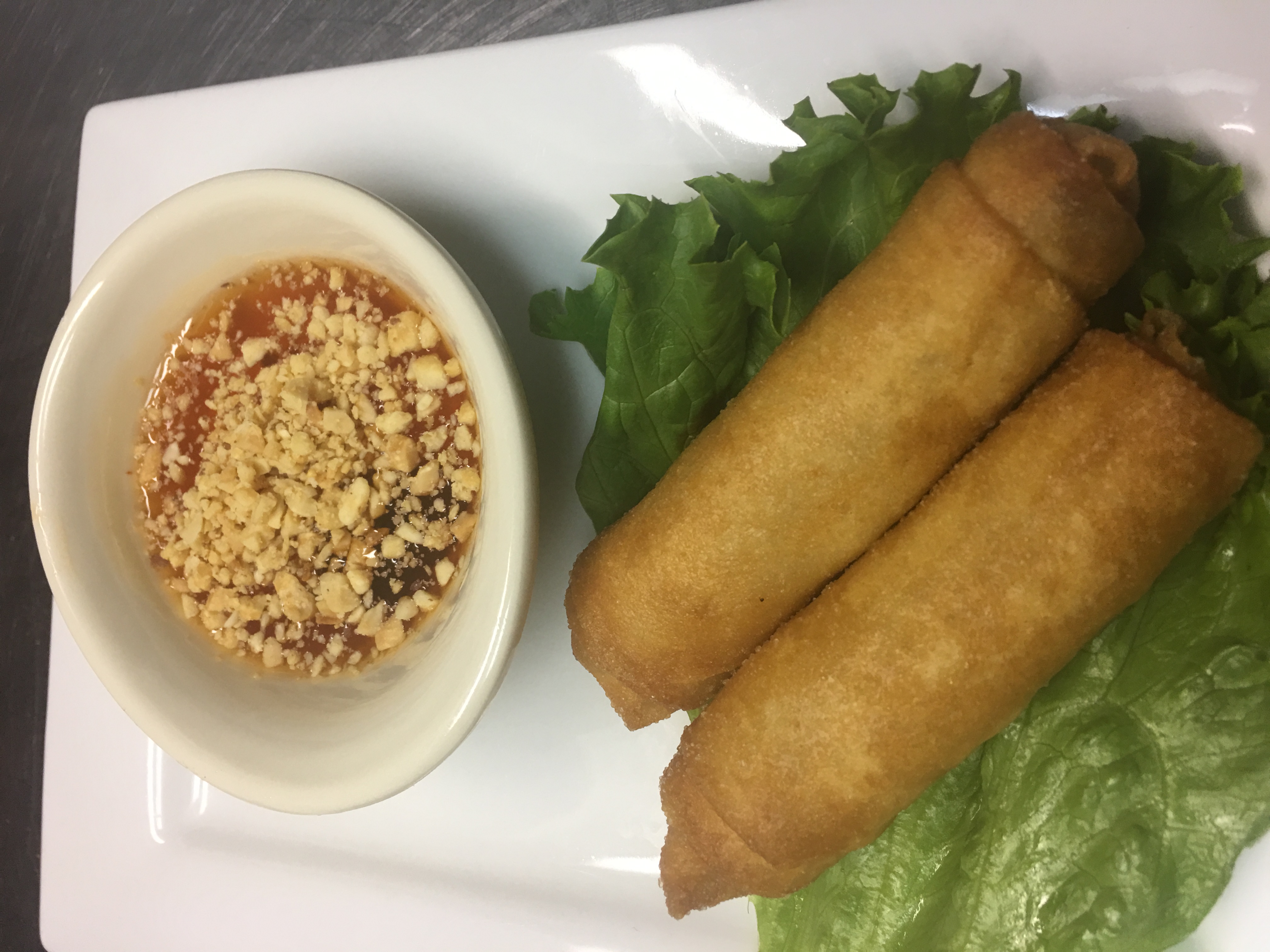 Order A7. Banana Spring Roll food online from Thai Top Ten store, Richmond on bringmethat.com