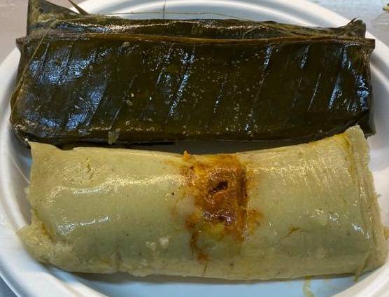 Order 5- Tamales De Pollo food online from Peralta Brentwood Deli Grocery store, Brentwood on bringmethat.com