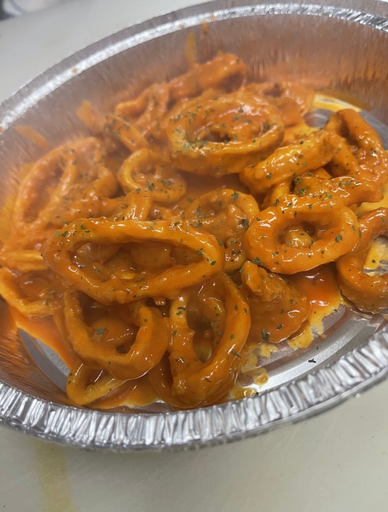Order Buffalo Calamari - Appetizers food online from Anthony's Pizzeria store, Wind Gap on bringmethat.com
