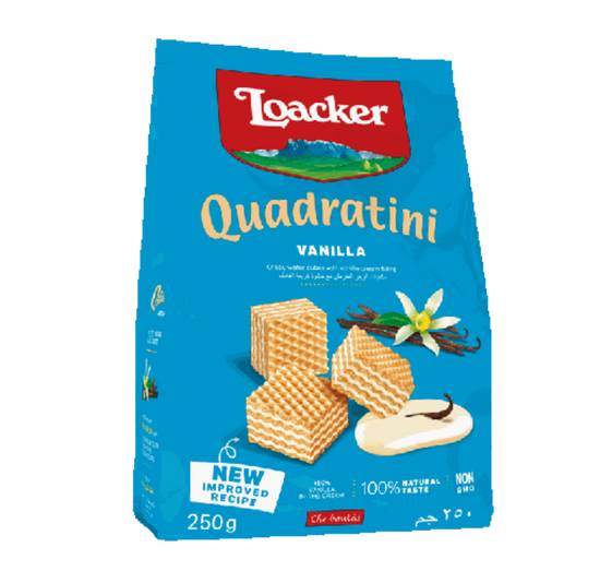 Order Loacker Quadratini Wafers - Vanilla food online from IV Deli Mart store, Goleta on bringmethat.com