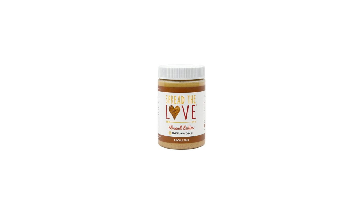 Order Spread the Love Almond Butter Unsalted 16 oz. food online from Luv Mart store, Santa Cruz on bringmethat.com
