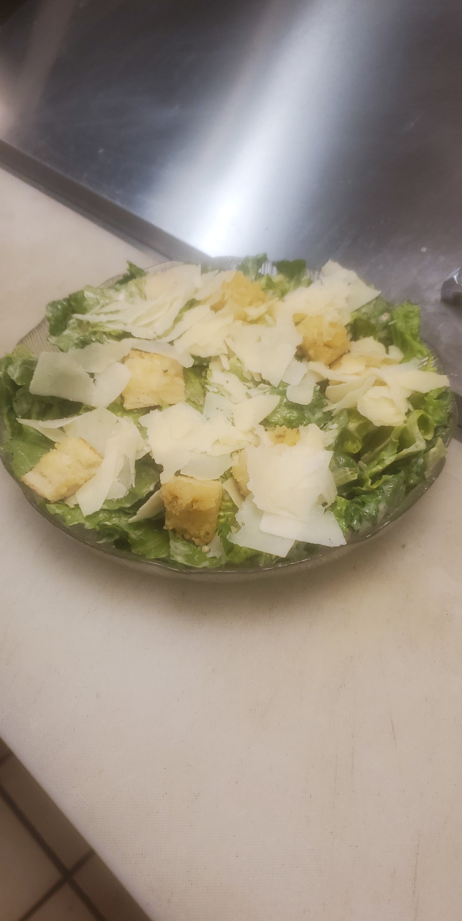 Order Caesar Salad - Small food online from Pizza Leone store, Fairfield on bringmethat.com