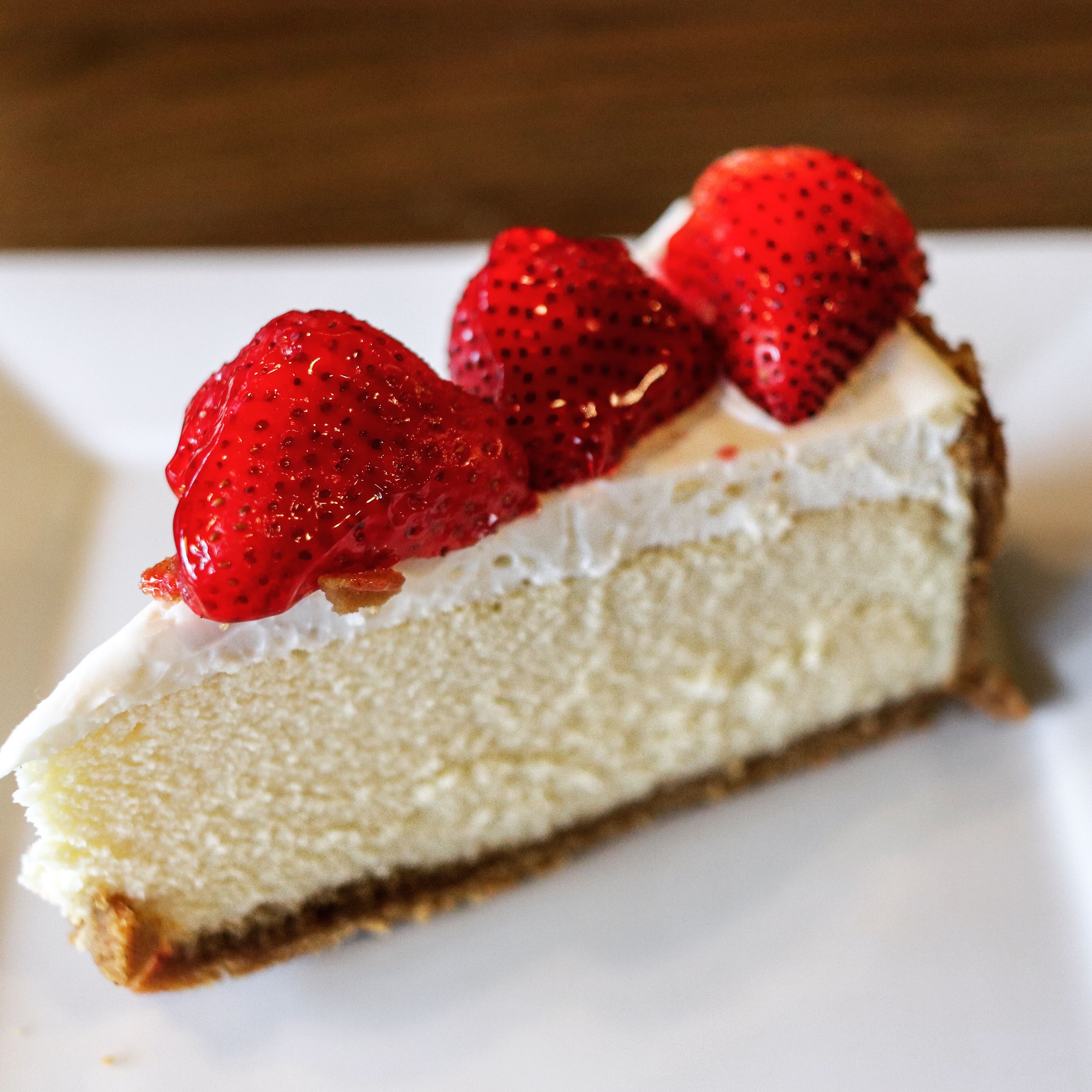 Order New York Fresh Fruit Cheesecake food online from Greenwich village pizza store, West Hollywood on bringmethat.com