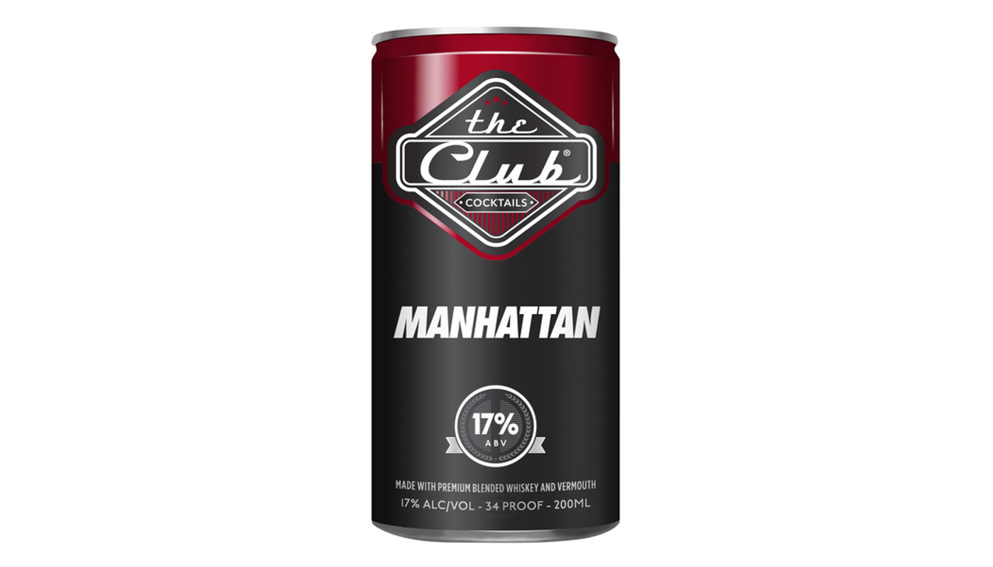 Order The Club Manhattan 200ml Can food online from Plaza Market store, Baldwin Park on bringmethat.com