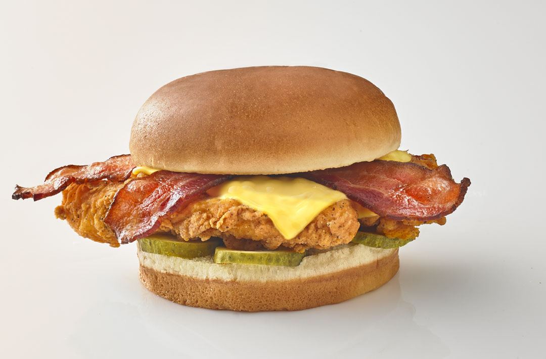 Order Chicken, Bacon & Cheese Sandwich food online from The Roost store, Summerville on bringmethat.com