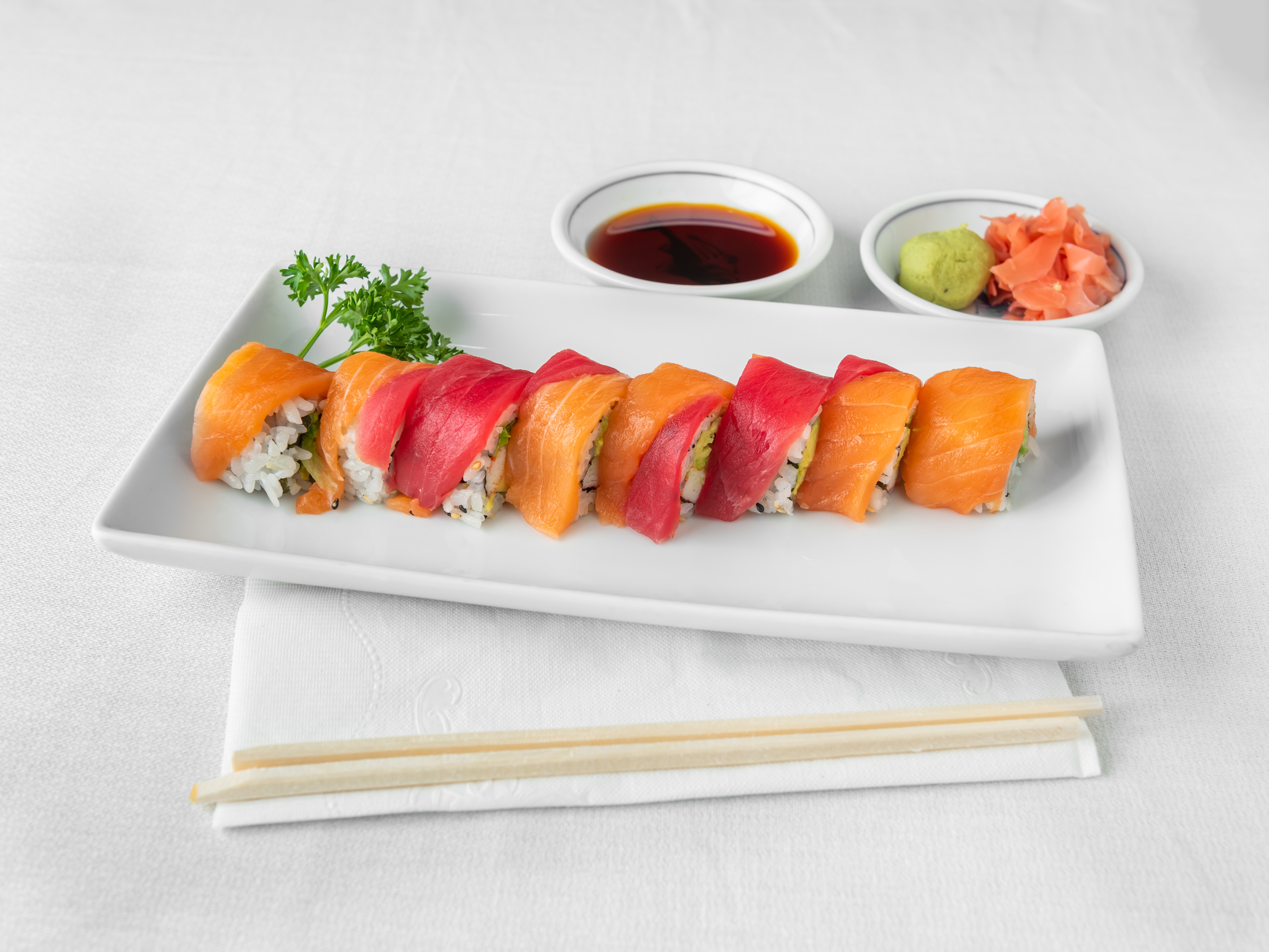 Order 6. Ninja Roll food online from Sushi Cafe store, South Elgin on bringmethat.com