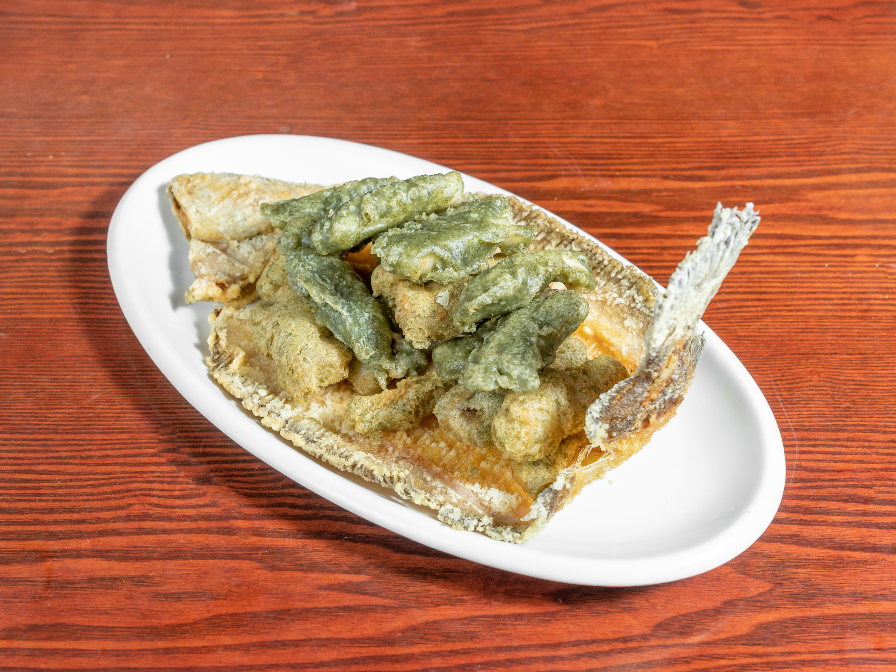 Order 66. Fillet Flounder with Seaweed food online from Jane Restaurant store, New York on bringmethat.com