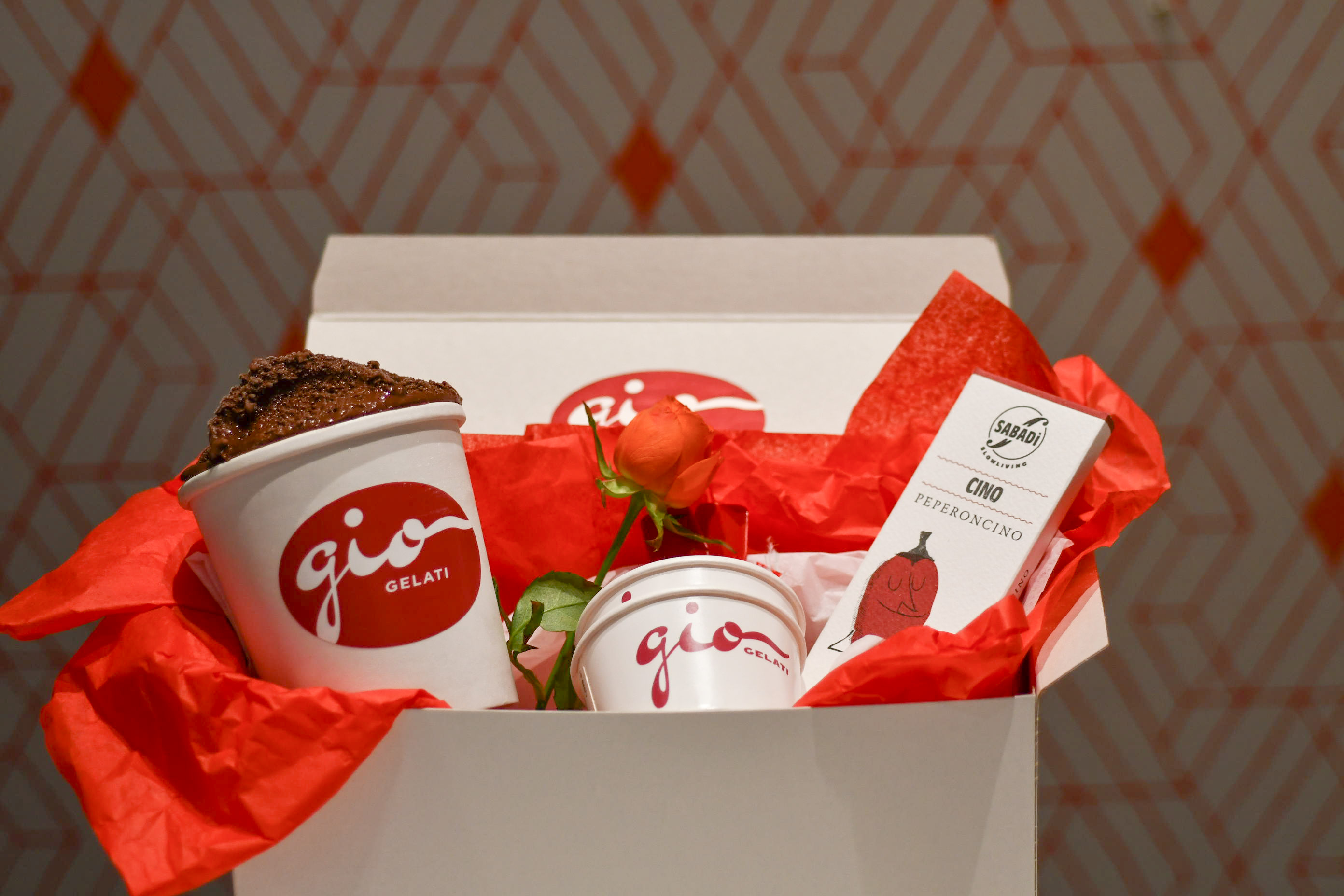 Order Valentine’s Day Box food online from Gio Gelati store, San Francisco on bringmethat.com