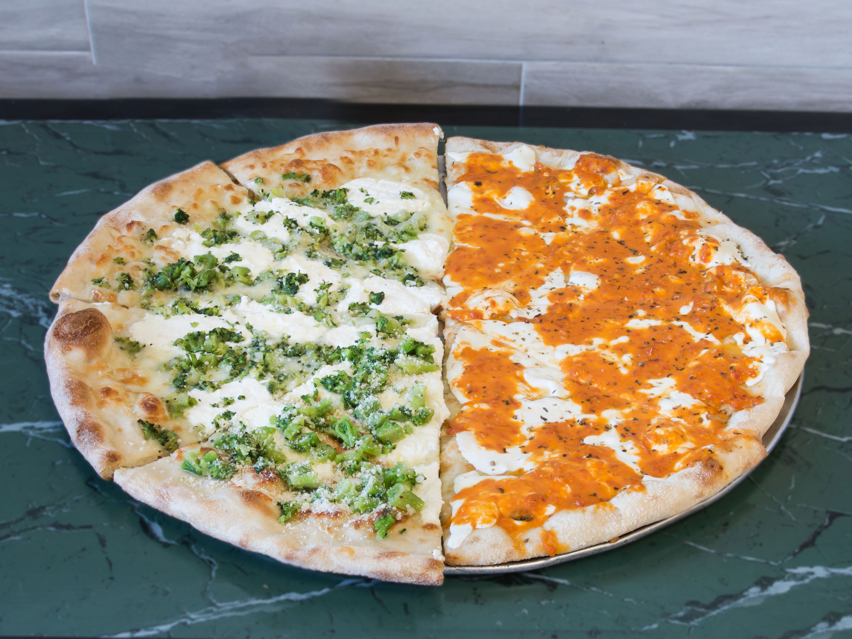 Order White Pizza food online from Brother's Pizza store, West Long Branch on bringmethat.com
